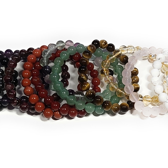 Crystal Energy Healing Bracelet Attract Abundance and Wealth Bracelet - Picture 2 of 4